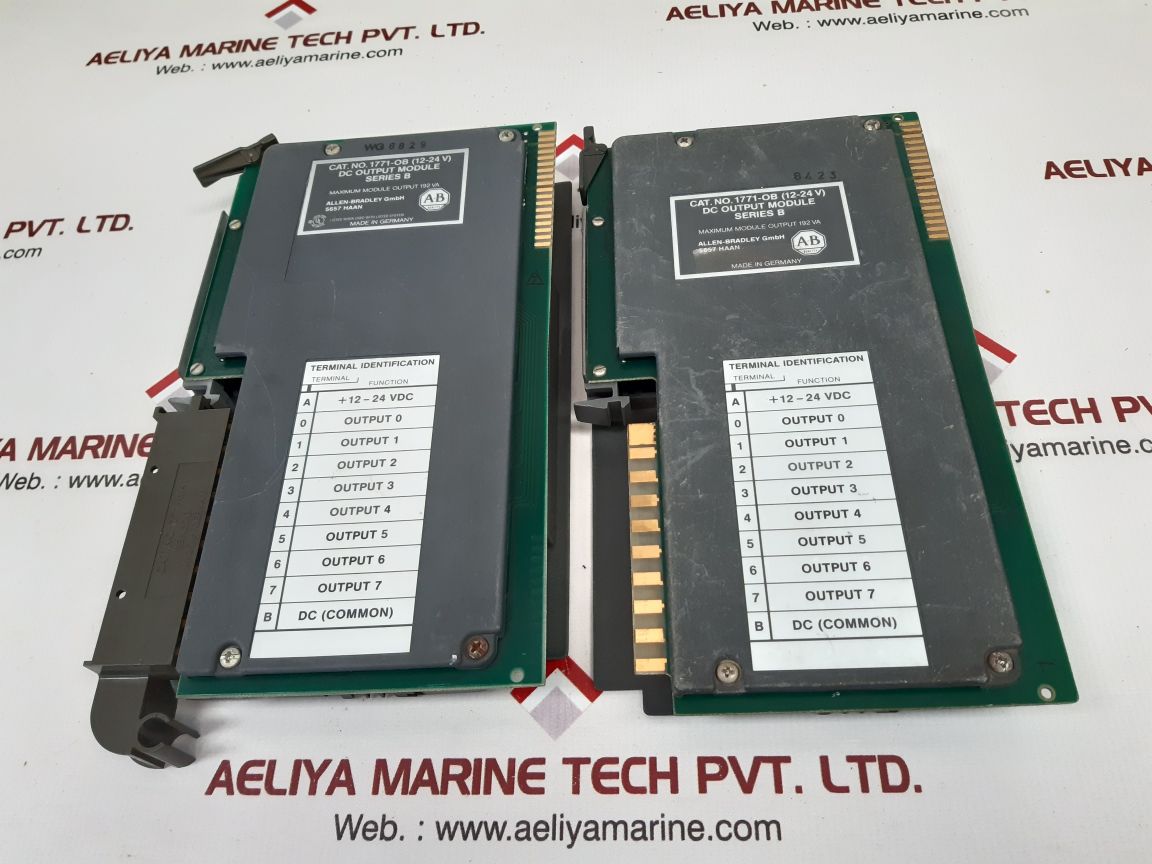 Allen-bradley 1771-ob(12-24v) dc output module series b Used