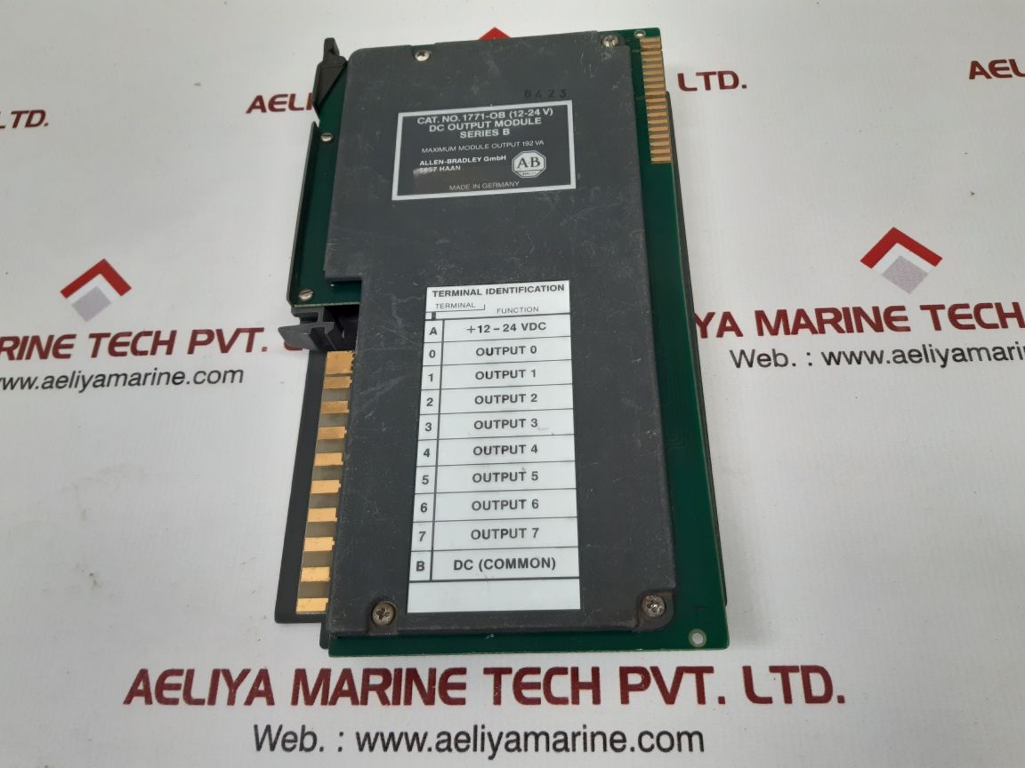 Allen-bradley 1771-ob(12-24v) dc output module series b Used