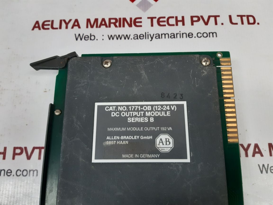 Allen-bradley 1771-ob(12-24v) dc output module series b Used