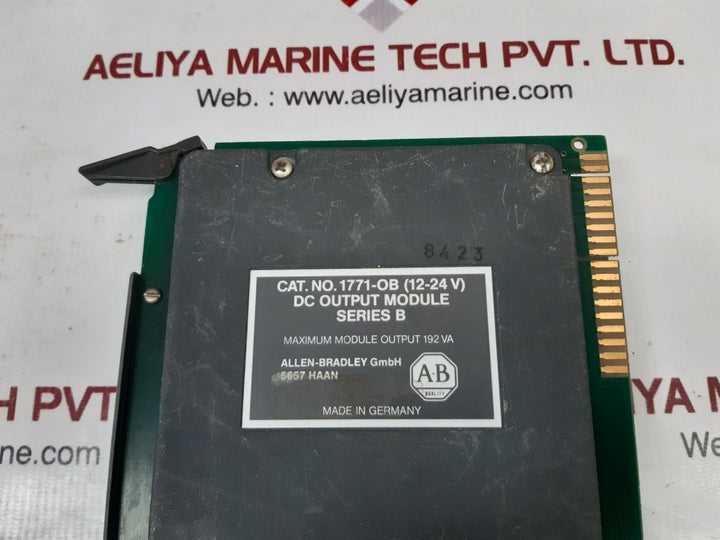 Allen-bradley 1771-ob(12-24v) dc output module series b Used