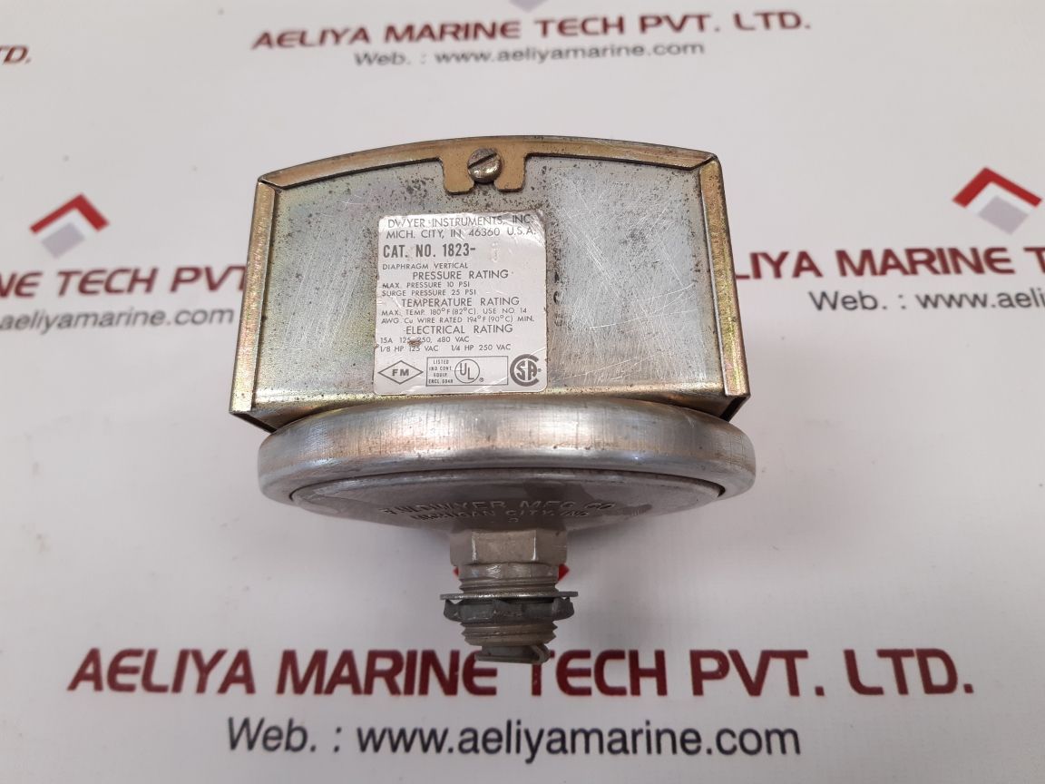 Dwyer 1823 pressure switch