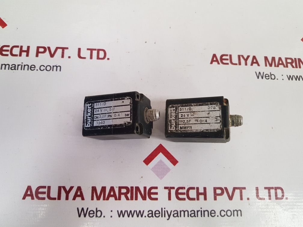 Burkert 311/d solenoid valve coil 