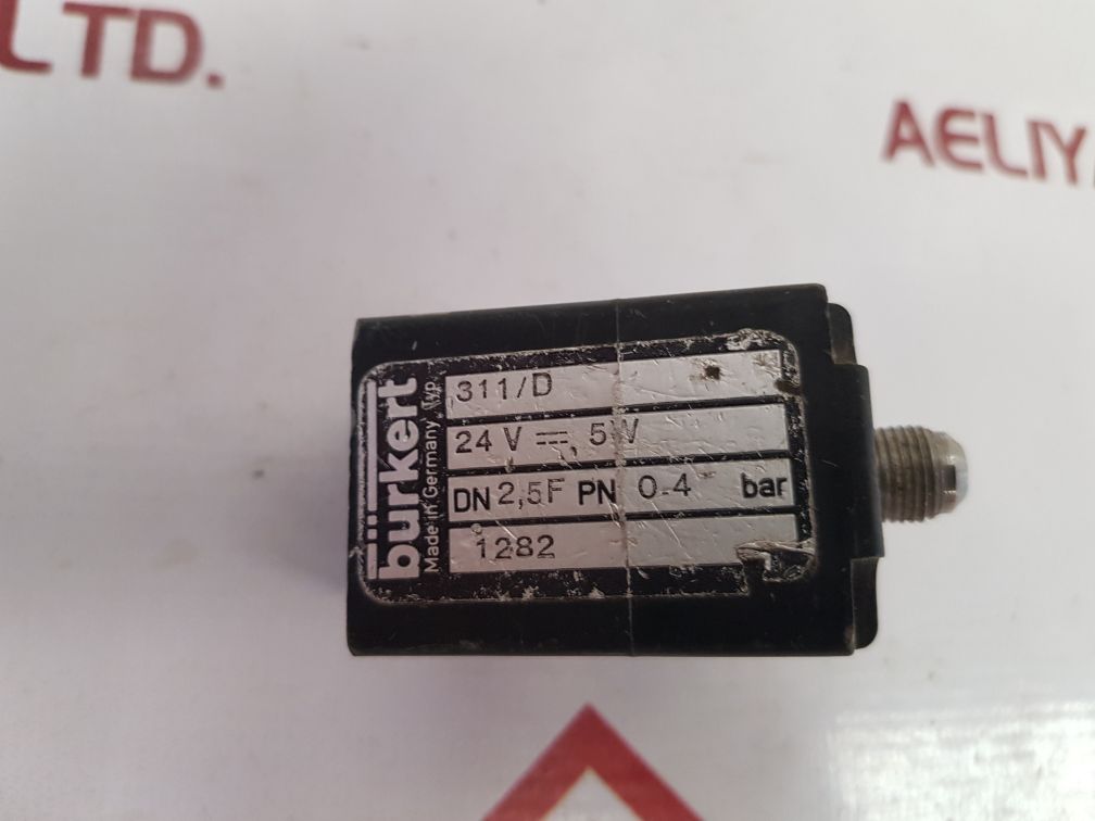 Burkert 311/d solenoid valve coil 
