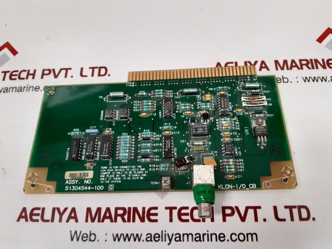 Honeywell klcn-i/o_cb pcb card 51304544-100 g