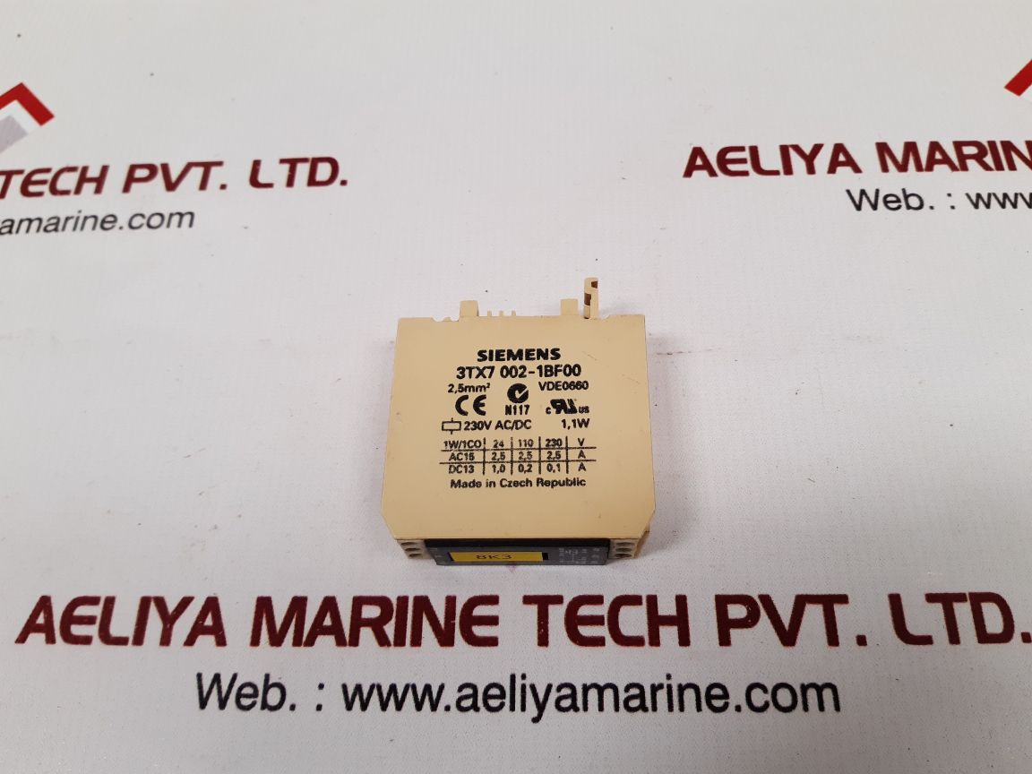 Siemens 3Tx7 002-1Bf00 Output Coupling Link