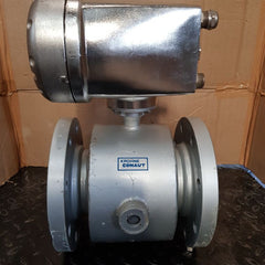 Krohne conaut gds-bus optiflux kc4300 c/6 eex electromegnetic flow sensor