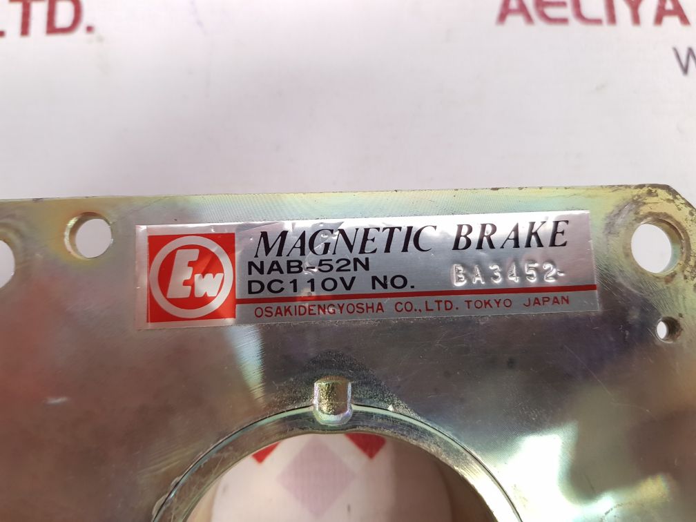 Osakidengyosha nab-52n magnetic brake dc110v 