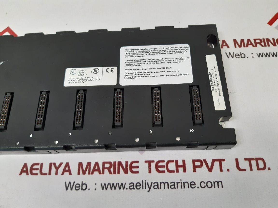 Ge fanuc ic693cpu323p programmable controller