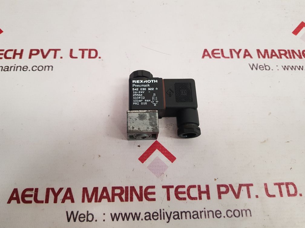 Rexroth 542 030 922 0 pneumatic solenoid valve 18-24v used