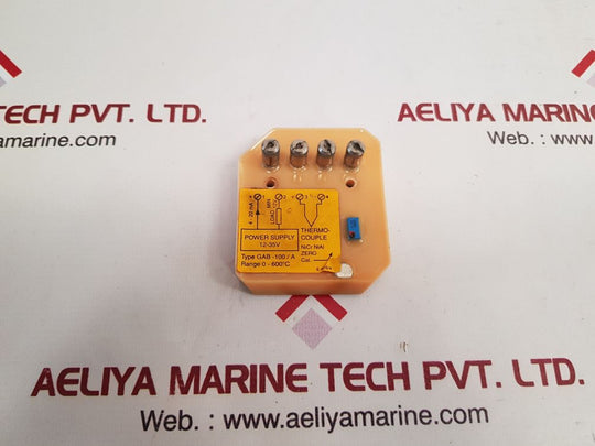 Gab-100/a thermo-couple amplifier