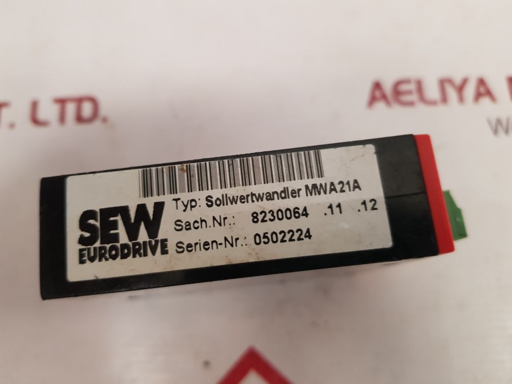 Sew eurodrive 8230064 setpoint converter mwa21a