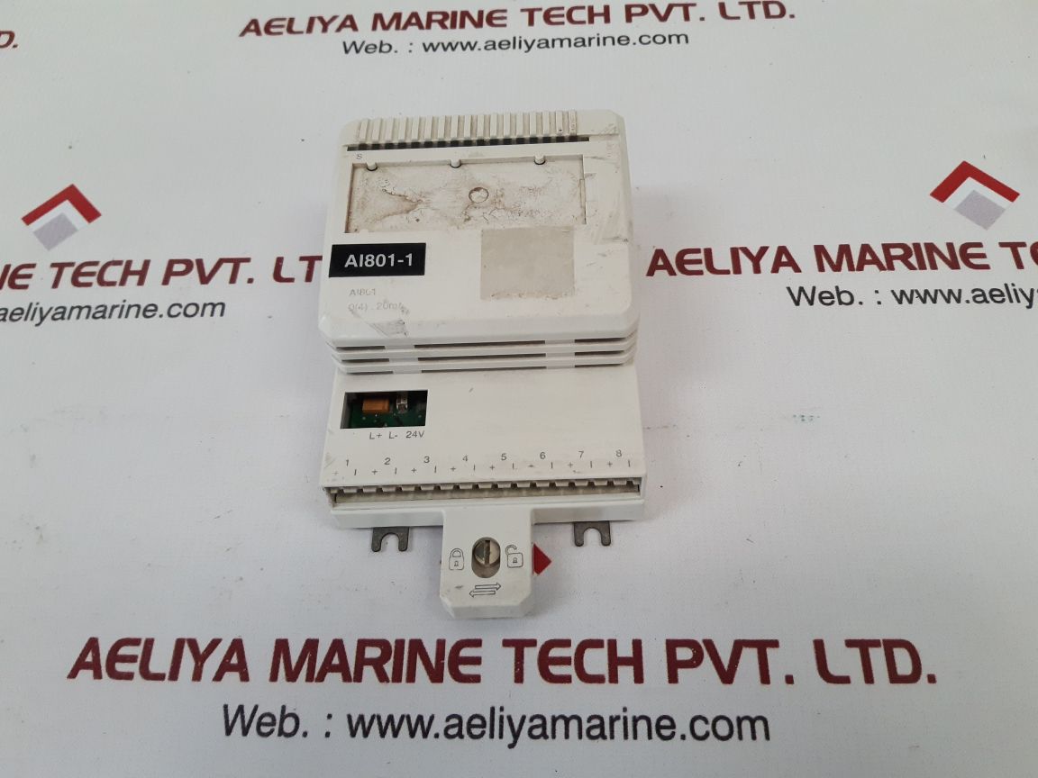 Abb ai801 3bse020512r1 analog input module pr:e