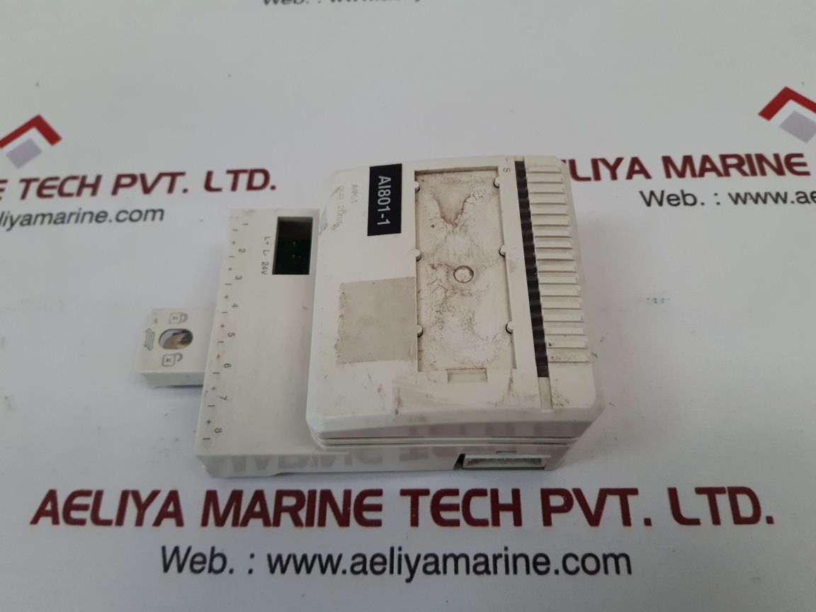 Abb ai801 3bse020512r1 analog input module pr:e