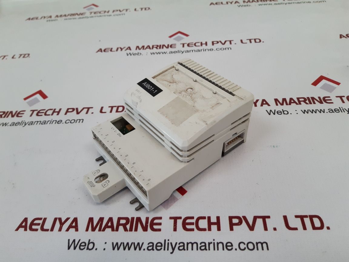 Abb ai801 3bse020512r1 analog input module pr:e