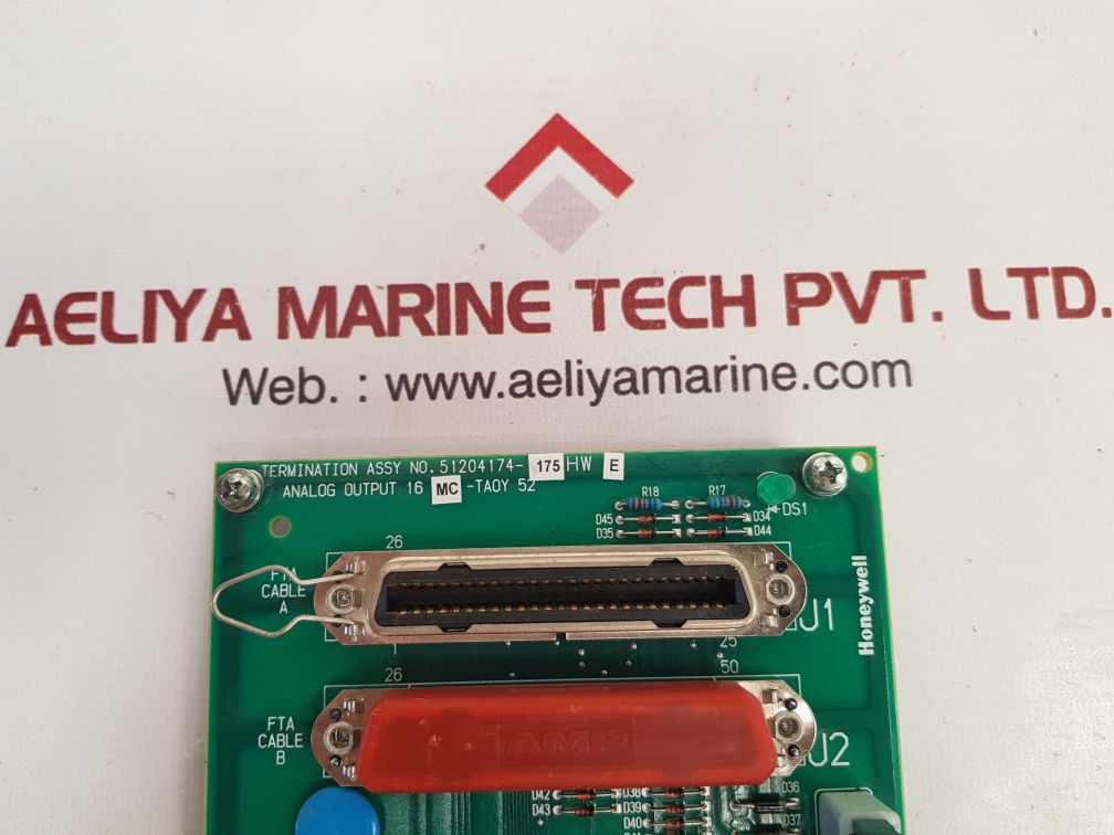 Honeywell 51204174-175 analog output module Used 