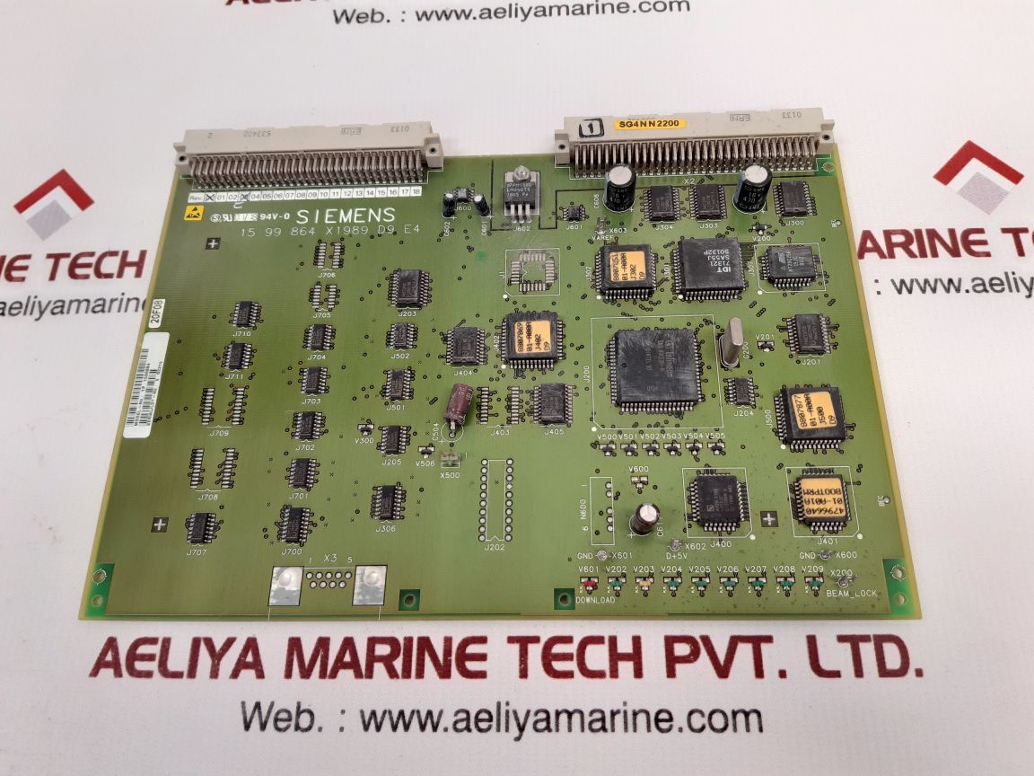 Siemens 15 99 864 x1989 d9 e4 digital video amplifier board