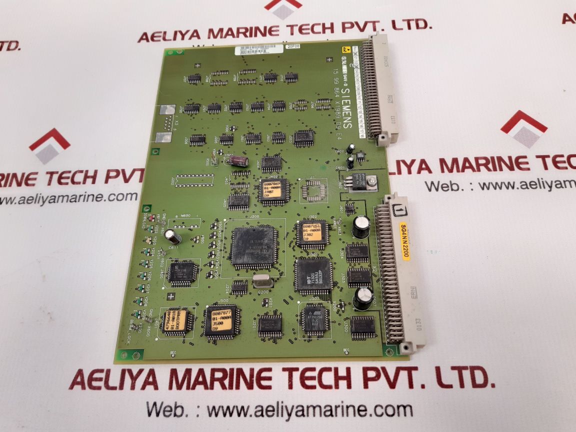 Siemens 15 99 864 x1989 d9 e4 digital video amplifier board