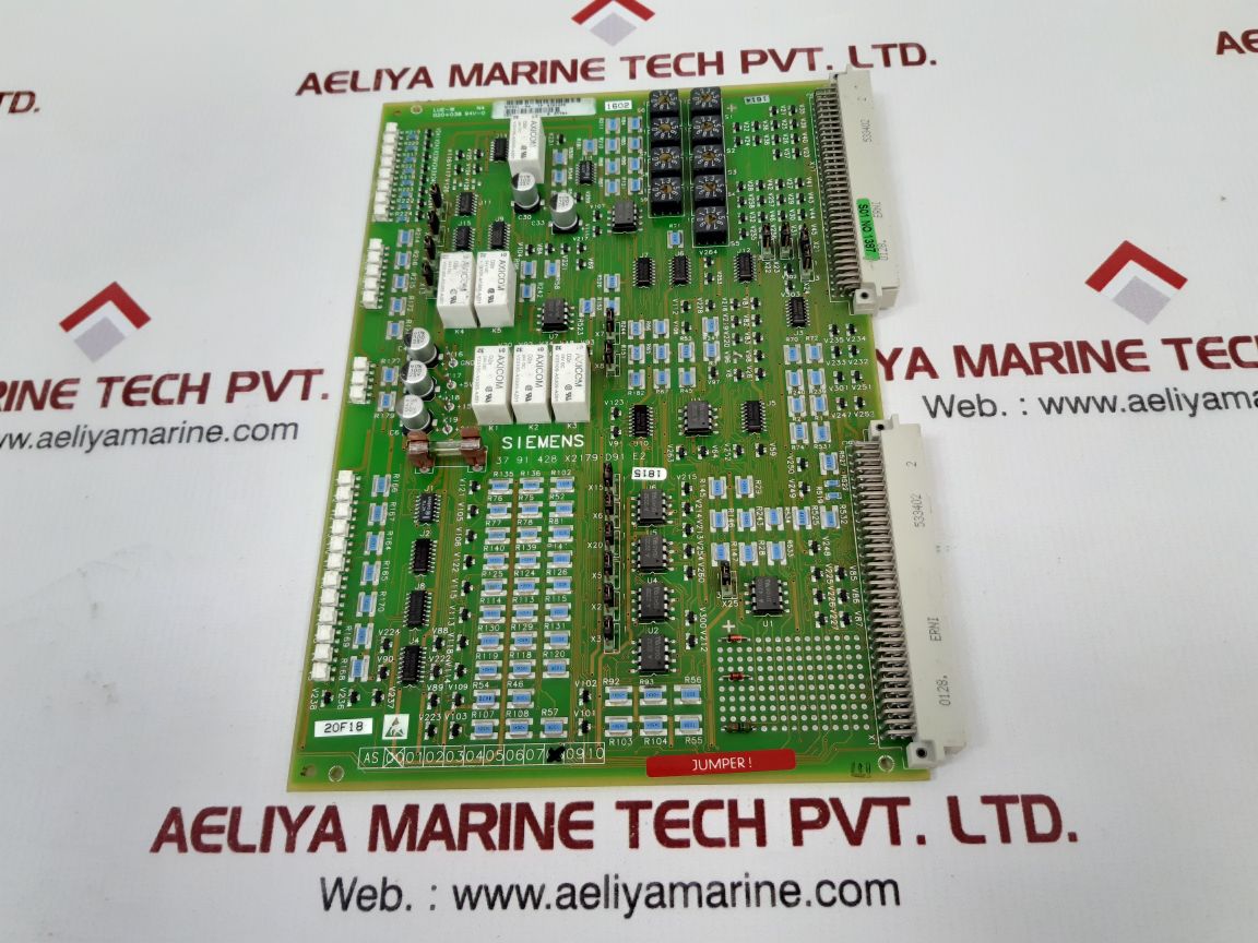 Siemens 3791428 pc board 37 91 428 x2179 d91 e2