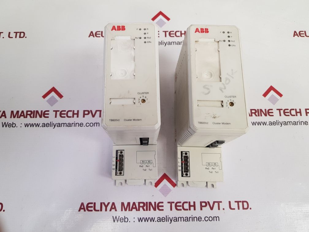 Abb tb820v2 cluster modem i/o module 3bse013208r1 pr: d used