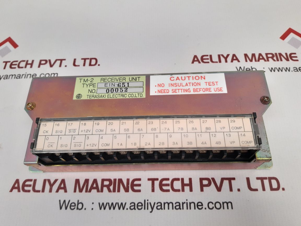 Terasaki ein651 tm-2 receiver unit New