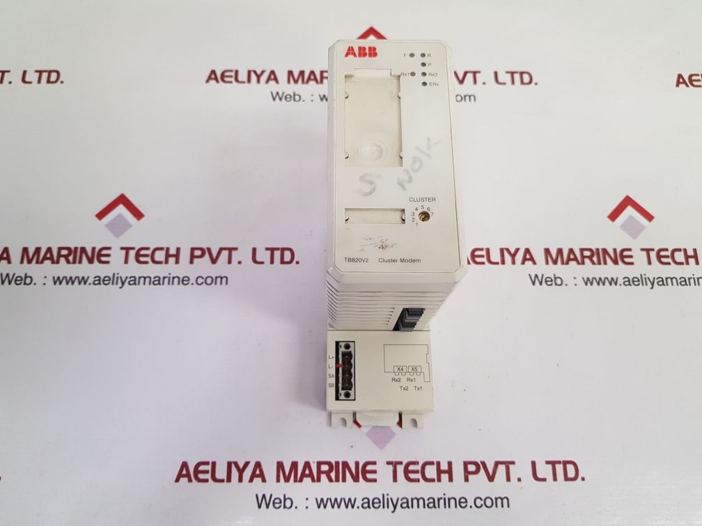 Abb tb820v2 cluster modem i/o module 3bse013208r1 pr: d used