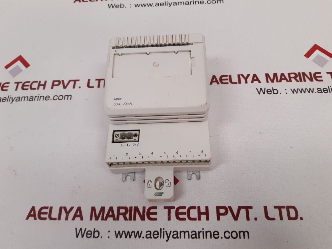 Abb ai801 analog input module 3bse020512r1 pr: h