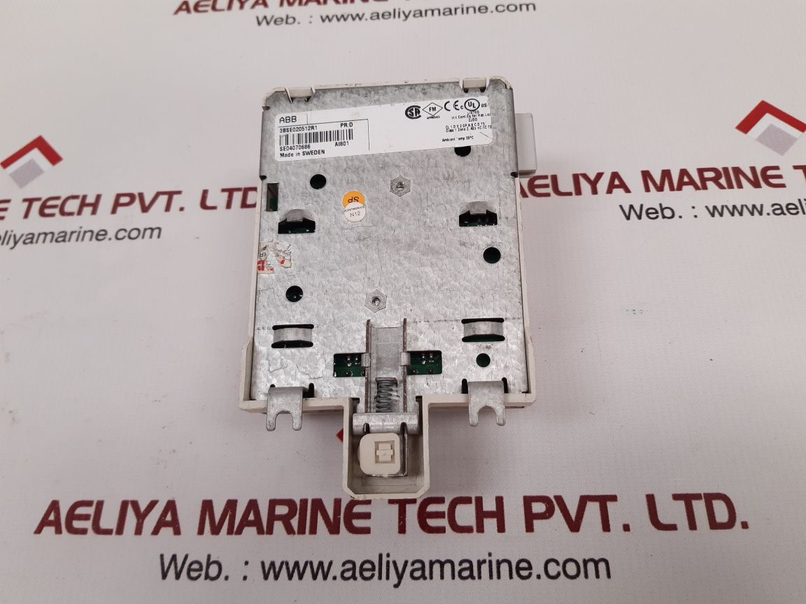 Abb ai801 analog input module 3bse020512r1 pr: d