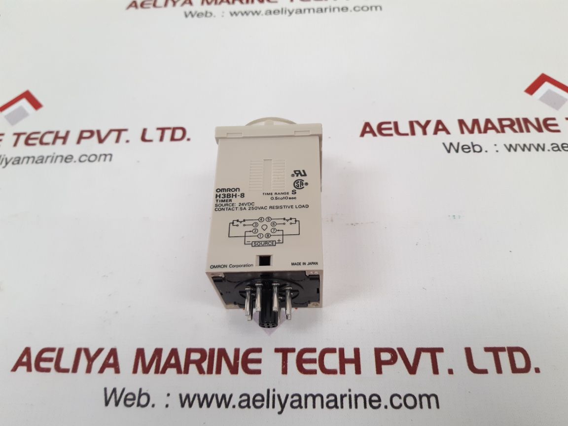 Omron H3Bh-8 Timer Relay New