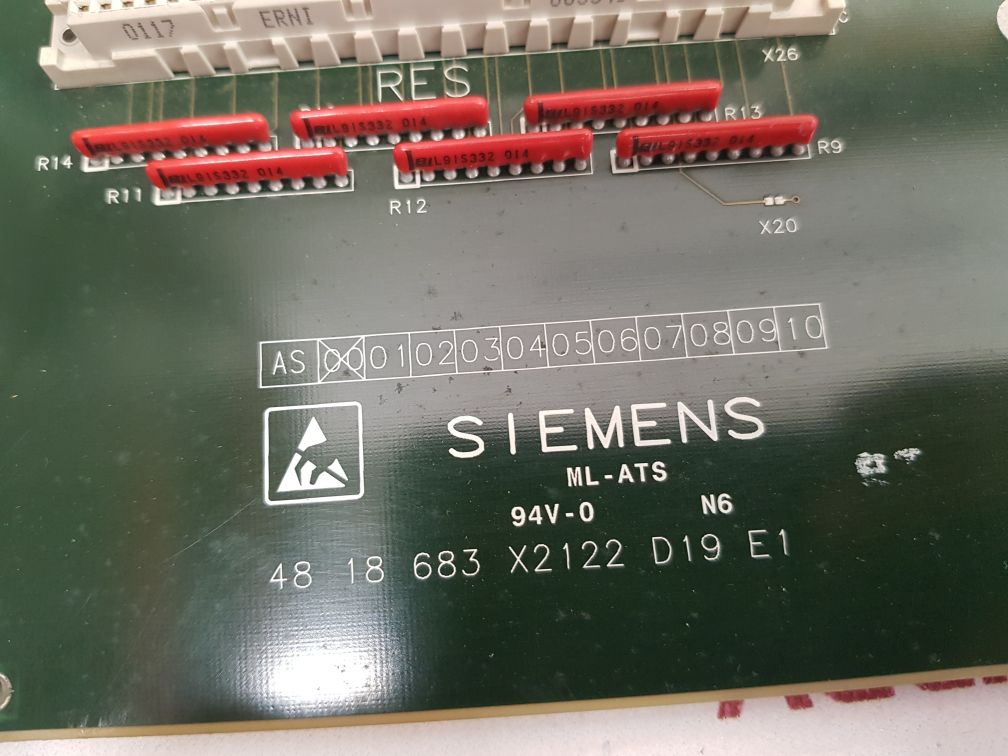 Siemens 4818683 backplane board ml-ats