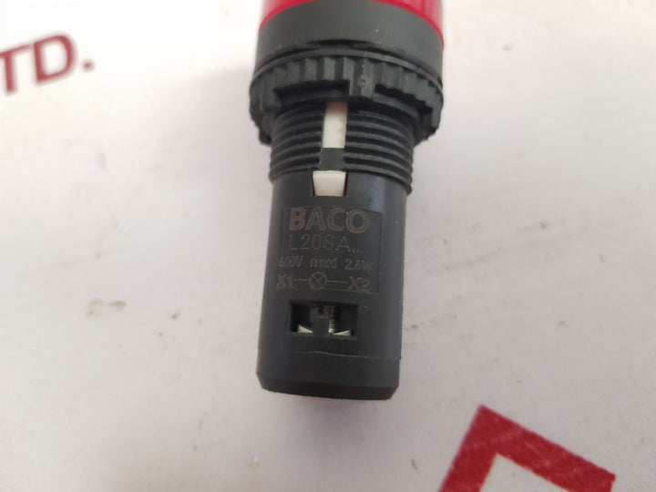 Baco l20sa pilot light 2212716 2w