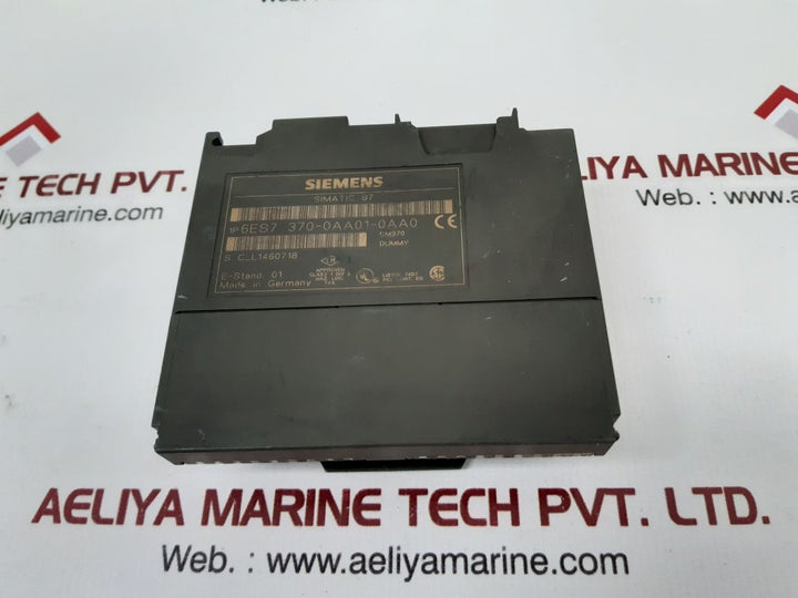 Siemens simatic s7 1p 6es7 370-0aa01-0aa0 module