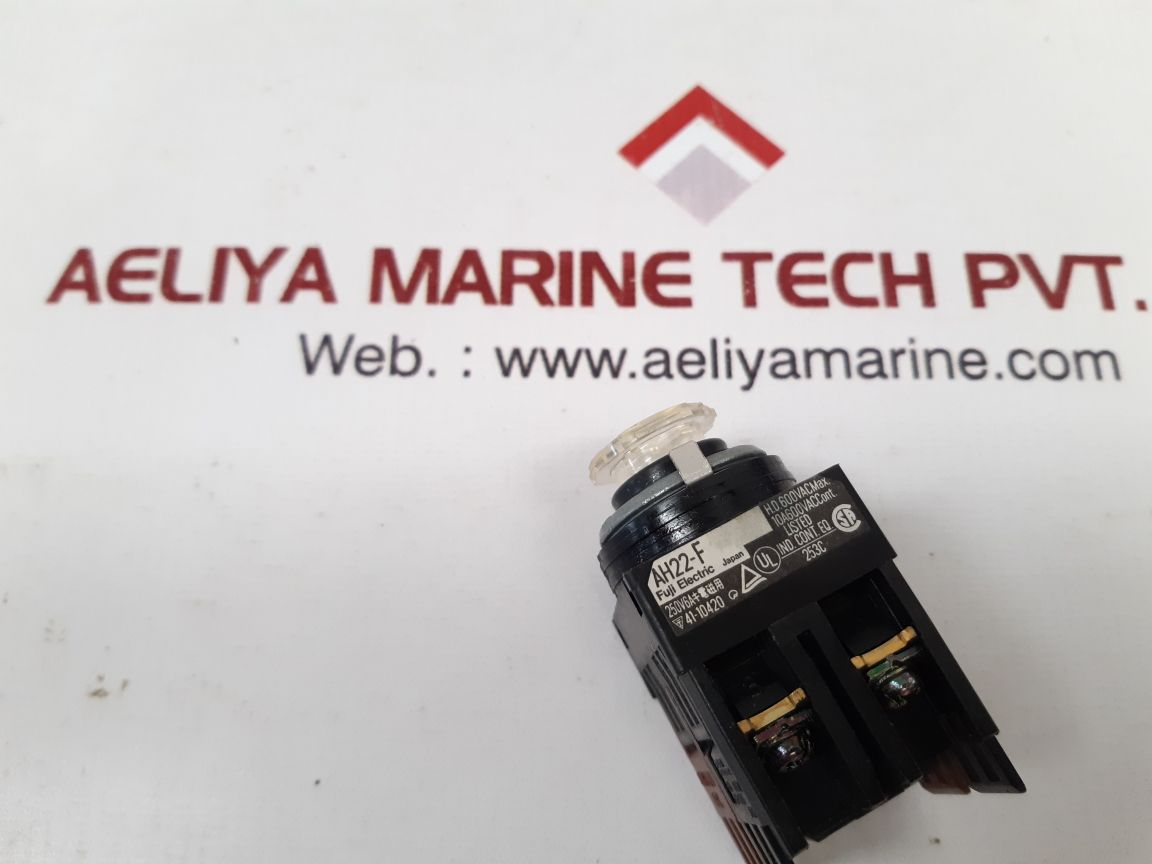Fuji electric ah22-f command switch push button 