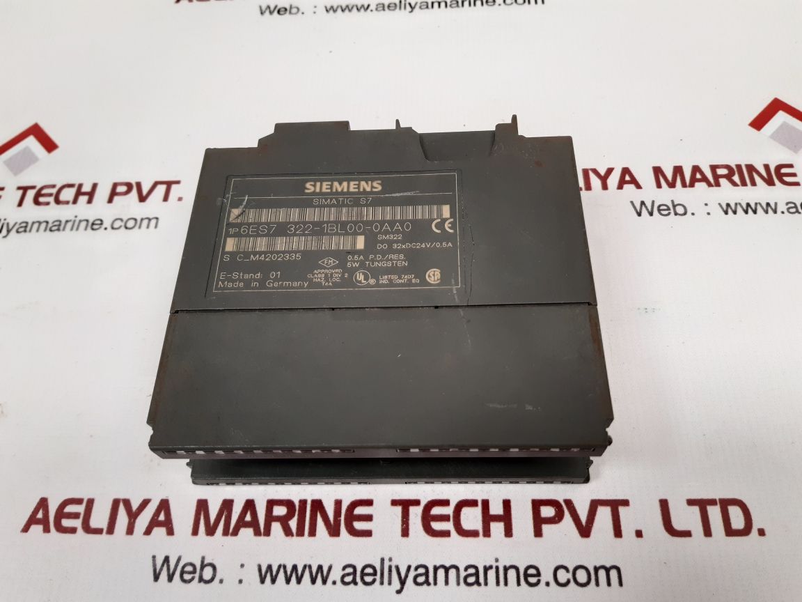 Siemens 6es7 322-1bl00-0aa0 output module 
