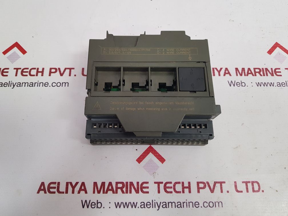 Siemens simatic s7 6es7 331-7kb02-0ab0 analog input module Used 