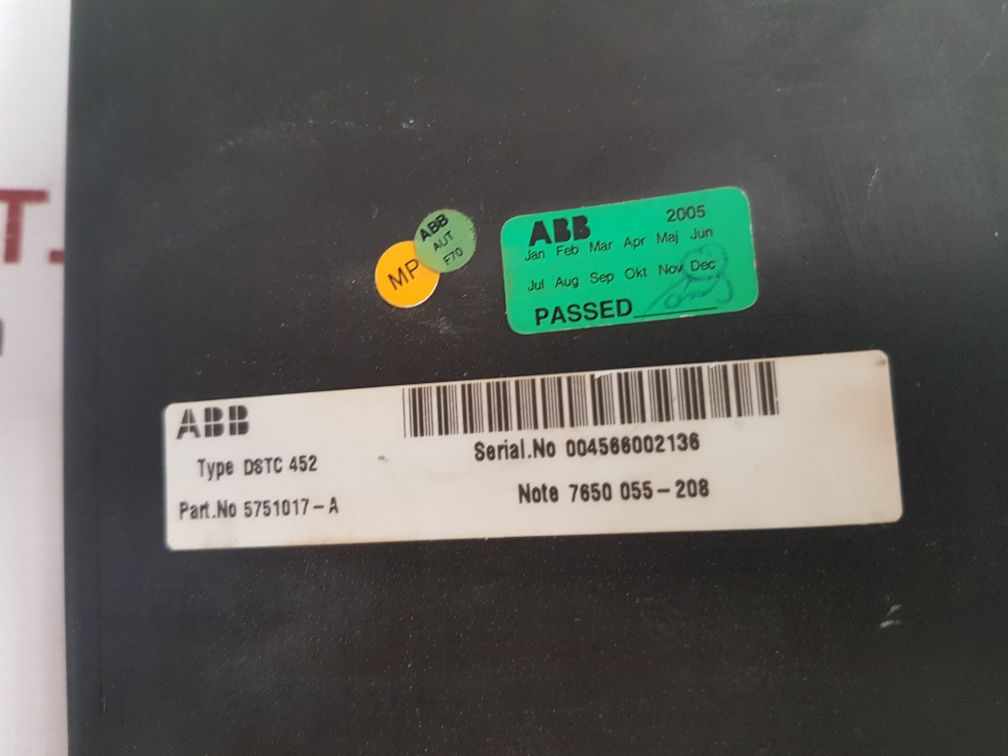 Abb dstc 452 master modem 5751017-a