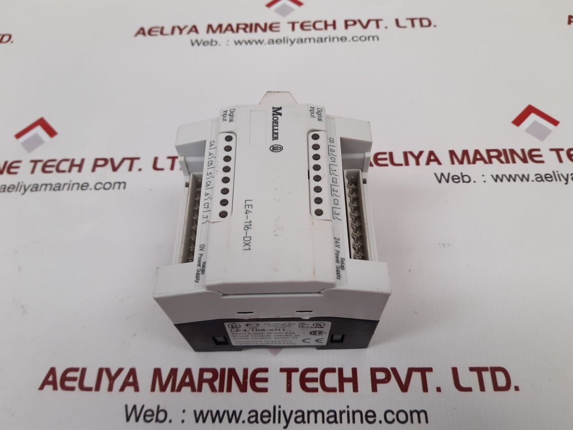 Moeller le4-116-dx1 digital input module le4-108-xr103
