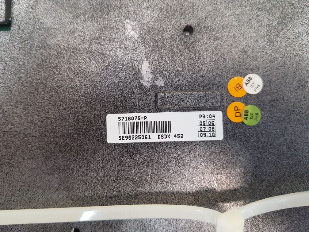 Abb dsdx 452 remote in/out base unit 5716075-p
