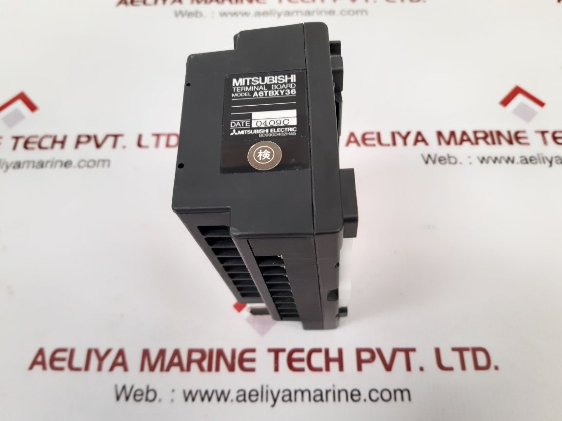 Mitsubishi a6tbxy36 sink input/output terminal board
