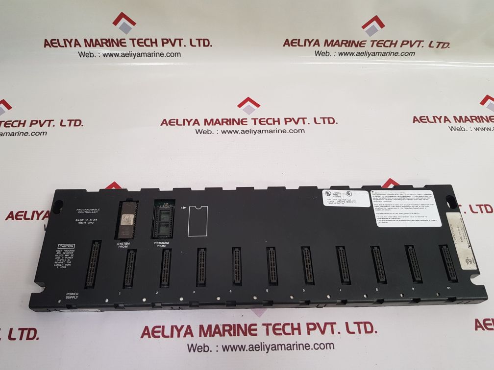 Ge fanuc ic693cpu323e base 10-slot with cpu programmable controller 
