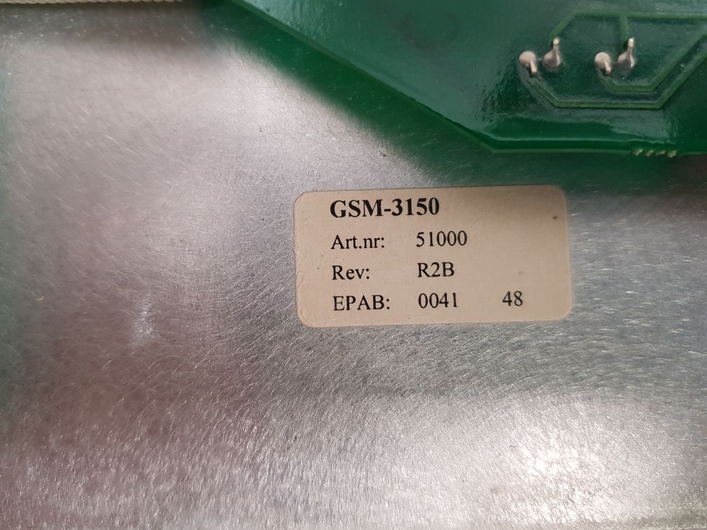 Consilium cs3004 controller panel gsm-3150
