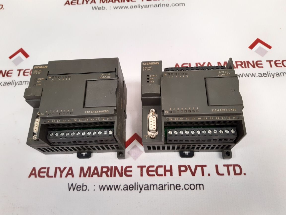 Siemens 212-1ab23-0xb0 cpu module simatic s7-200
