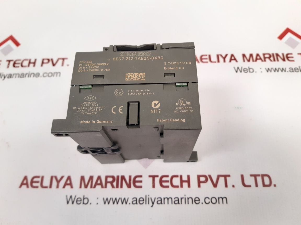 Siemens 212-1ab23-0xb0 cpu module simatic s7-200
