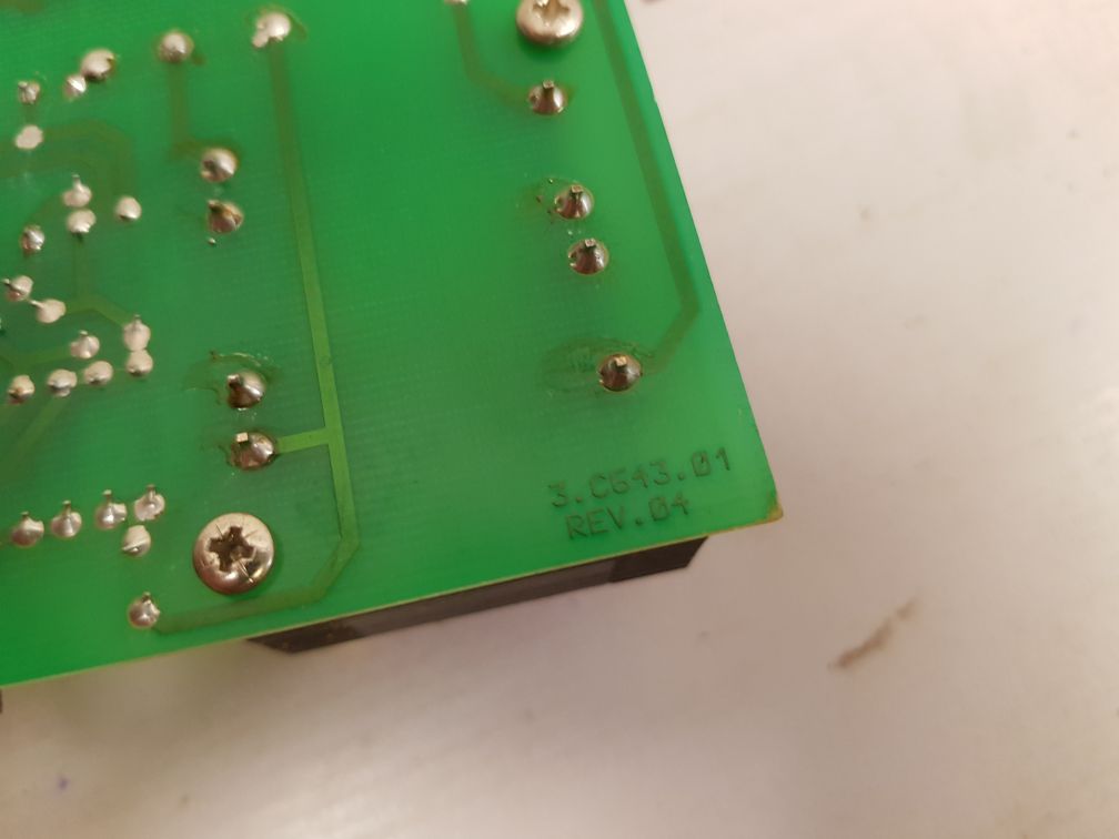 3.c644.01 rev. 04 pcb card
