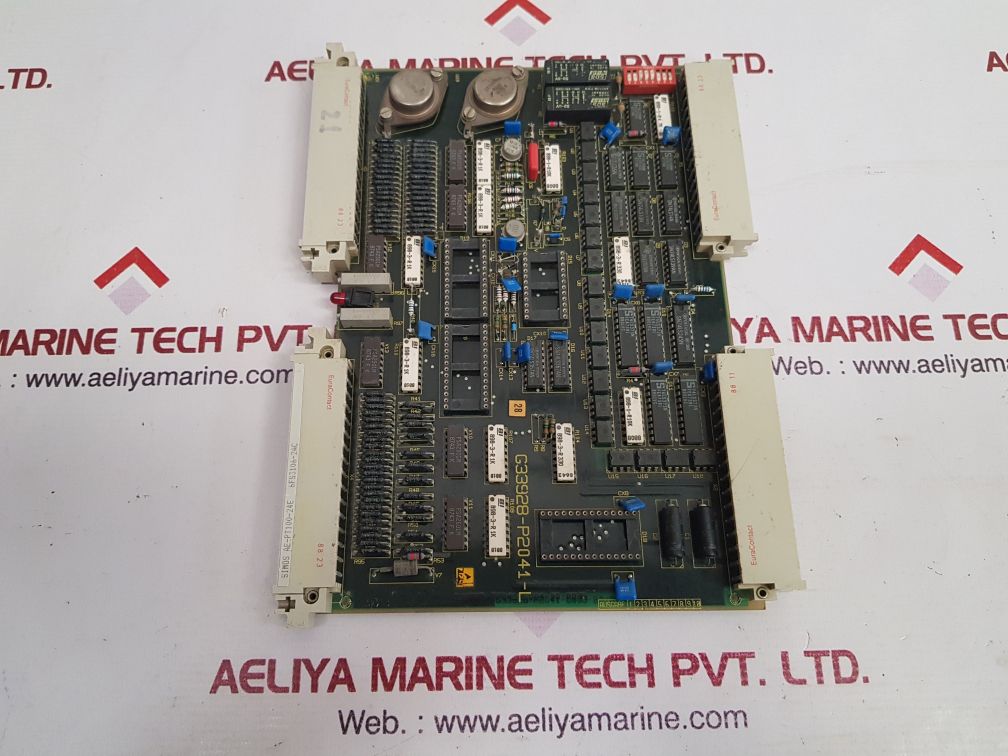Siemens/Simos 6fs3106-2ac pcb card ae-pt100-24e used
