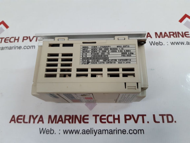Yaskawa cimr-j7aa20p1 inverter
