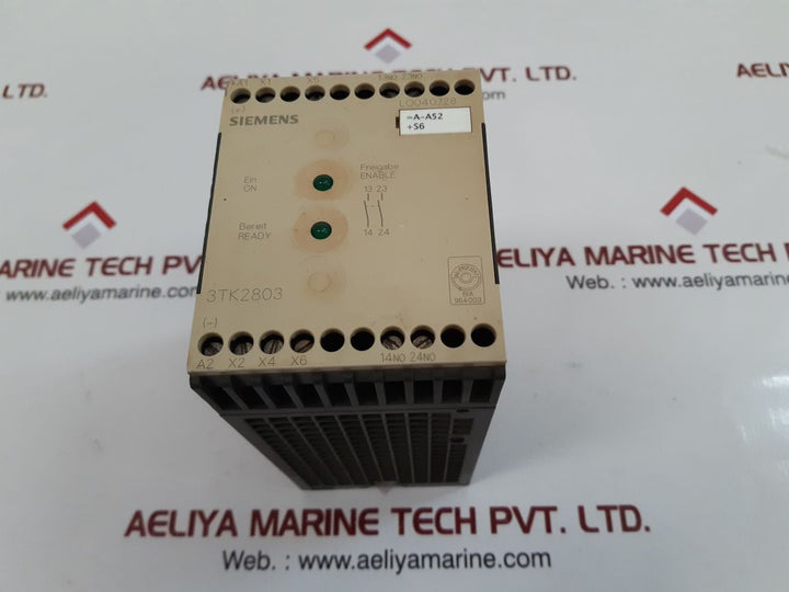 Siemens 3tk2803-0bb4 contactor safety relay Used
