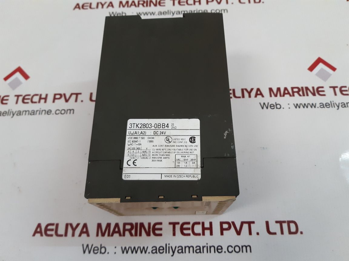 Siemens 3tk2803-0bb4 contactor safety relay Used
