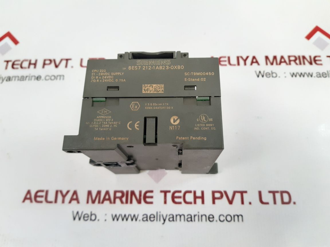 Siemens 1p 6es7 212-1ab23-0xb0 plc module
