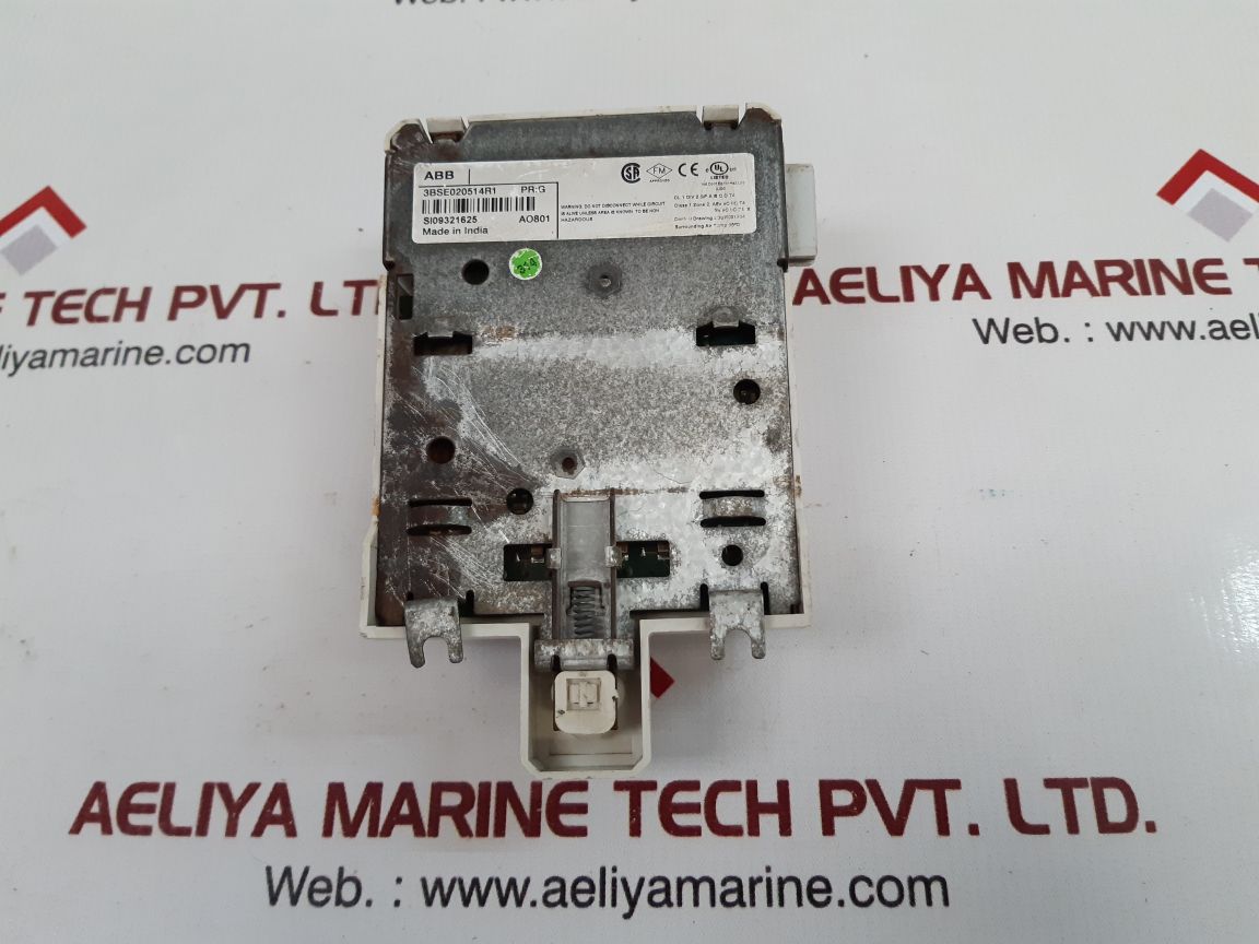 Abb 3bse020514r1 analog output module ao801-1 pr: g