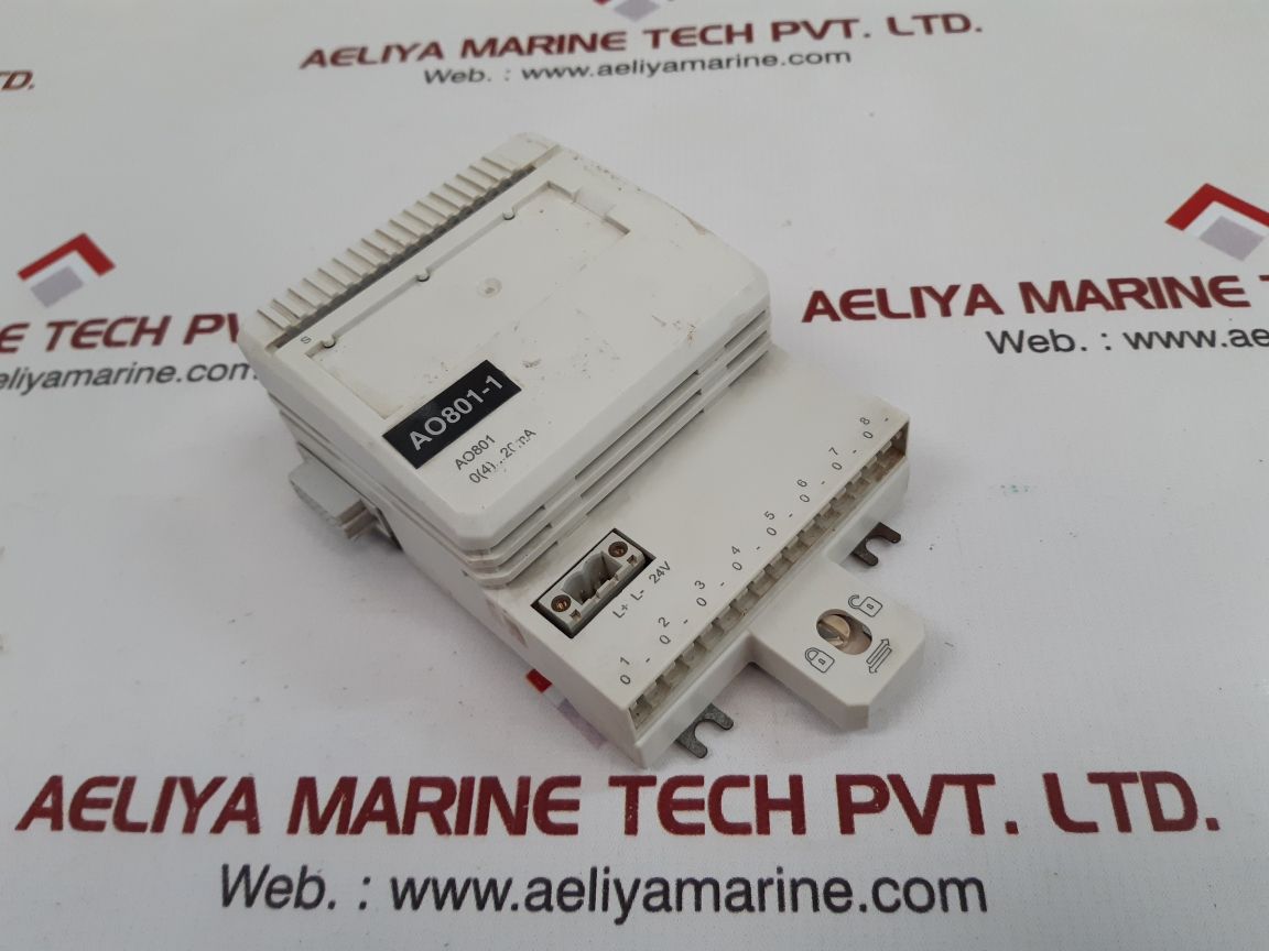 Abb 3bse020514r1 analog output module ao801-1 pr: g